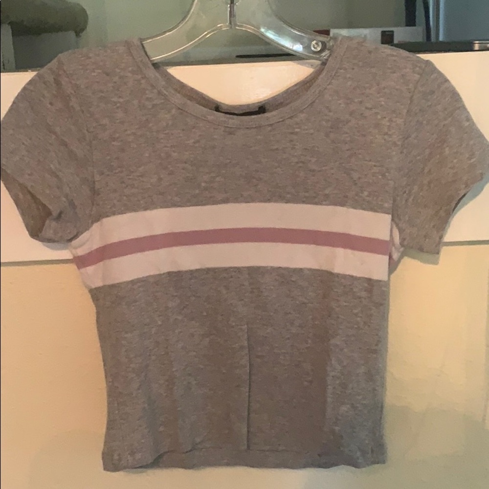 One stripe brandy t-shirt